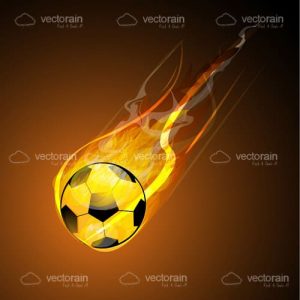 Burning soccer